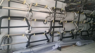 Nudge bars for all bakkies( Ranger, Hilux, D-max, Amarok, Nissan etc... leave your whatsapp number