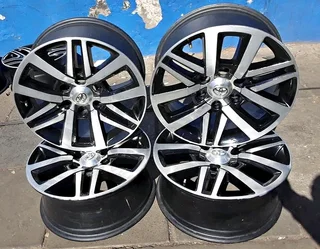 18 Inch Toyota Hilux (Dakar, D4D, Gd6), Fortuner rims 4 sale. Leave your whatsapp number if interest
