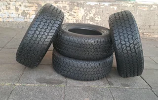 245/70R16 Good Year Wrangler tires of 98% thread left. leave your whatsapp number if interested