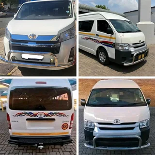 Toyota Quantum chrome Nudge bar &amp; step tow bar. leave your whatsapp number if interested.