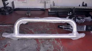 Toyota Quantum chrome Nudge bar &amp; step tow bar. leave your whatsapp number if interested.