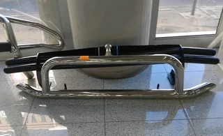 Toyota Quantum chrome Nudge bar &amp; step tow bar. leave your whatsapp number if interested.