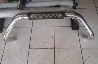 Nissan Navara Facelift Stainless steel Nudge bar. Leave your whatsapp number if interested.