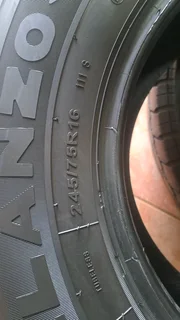  245/75R16 JK tyre for sale. Leave your whatsapp number if interested.