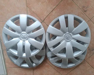  14-inch Toyota Wheel covers. Leave your whatsapp number if interested.