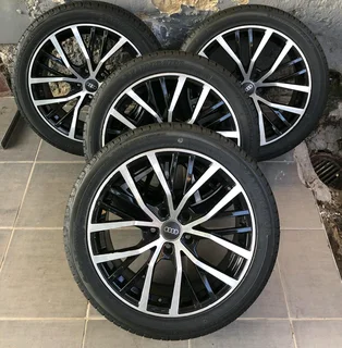  17-inch Audi/ Golf rims with brand new 225/45R17. Leave your whatsapp number if interested.