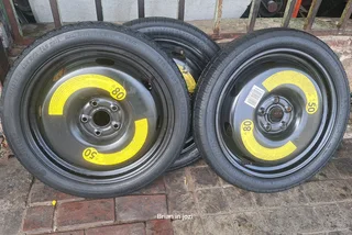  125/70R18 VW Golf/ Audi A3 biscuit spare wheel saver. Leave your whatsapp number if interested.