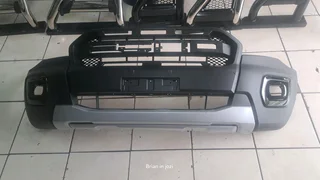  Ford Ranger T7 to T8 complete Front bumper with grill kits, 2016 to 2019 model.