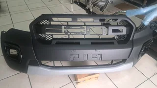  Ford Ranger T7 to T8 complete Front bumper with grill kits, 2016 to 2019 model.