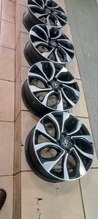  16-inch Toyota Starlet mag rims, leave your whatsapp number if interested.