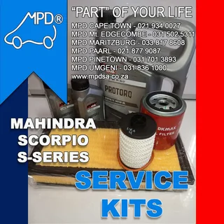 Mahindra Scorpio S Series Service Kits ***AVAILABLE NOW***