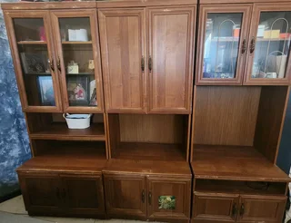 Vintage wall unit set