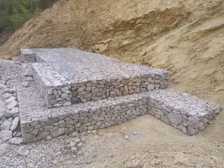 we do gabion baskets installation