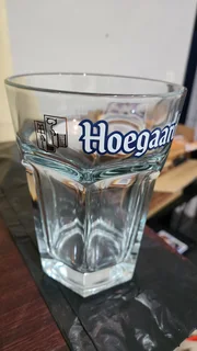 6x Hoeghaarden Quality Glass Beer Glasses 500ml