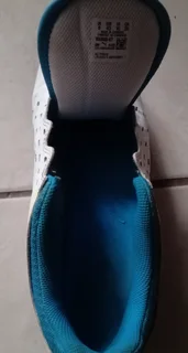 Puma Spike 22.1 White–Ultra Blue (Cricket shoes)