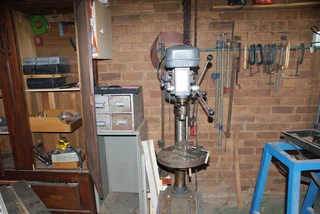 Power stand  drill machine.