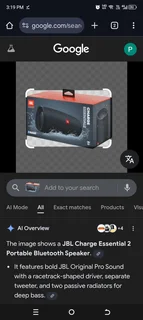 JBL charge essential 2