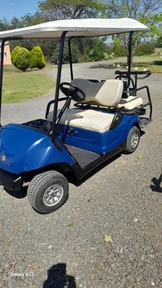 Yamaha Golf Cart and Trailer.
