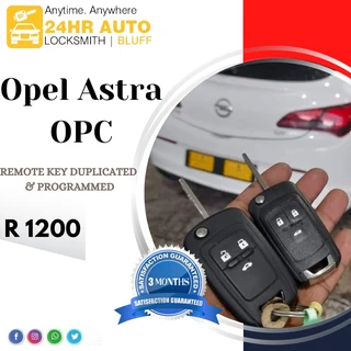 Opel Astra OPC Remote Key