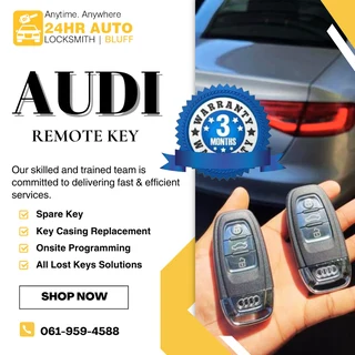 Audi Remote Key Casing | 3 Months Guarantee