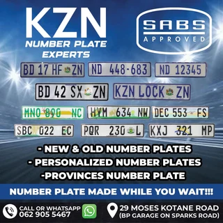 Number Plates