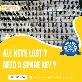 All Keys Lost? Need A Spare Key?