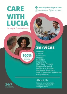 Caregiver - Ad posted by Zenkosi Junior