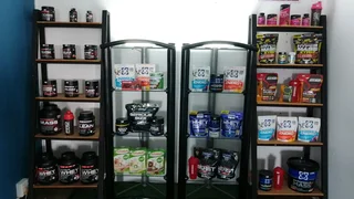 3 tier glass and aluminium stand x 2