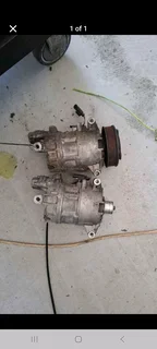 Aircon compressor for bmw e90 320..2010 year model..Original BMW PART..WORKING VERY WELL..pulley nee