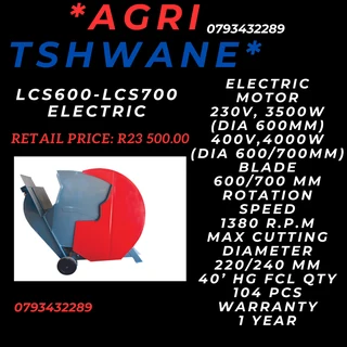 LCS600-LCS700 Electric.