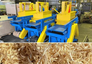Wood Shavings Machine.