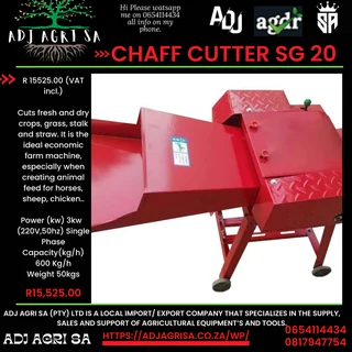 Chaff Cutter SG 20.