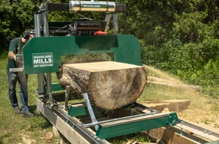 HM136 MAX Portable Bandsaw Sawmill.