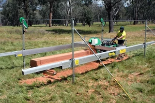 Lucas MillModel 10-30 Swing Blade Sawmill.