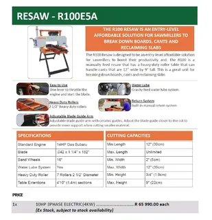 Single blade bord edger / Resaw