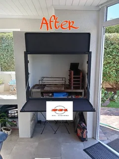Braai door frame inserts