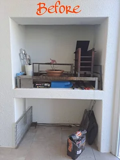 Braai door frame inserts