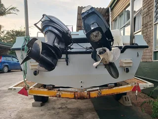 Sea pro 450 boat on breakneck trailer