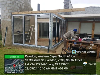 Aluminum door and windows