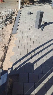 Pavers install
