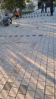 Pavers install