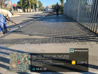 Paving installation