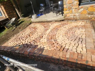 Half brick paver