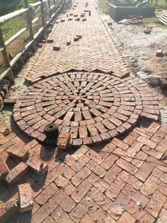 Paving and artificial installation