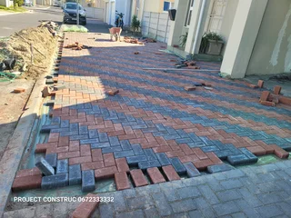 Paving and artificial installation