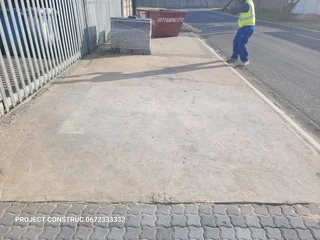 Paving installation