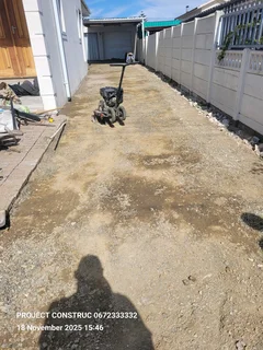 Paving installation