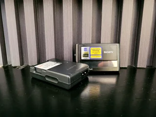 Black Vintage Sony Camera