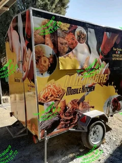 Mobile kitchen trailers for mobile catering fully equipped with affordable prices