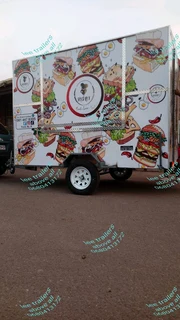 Mobile kitchen trailers fully equipped with affordable prices including roadworthy papers